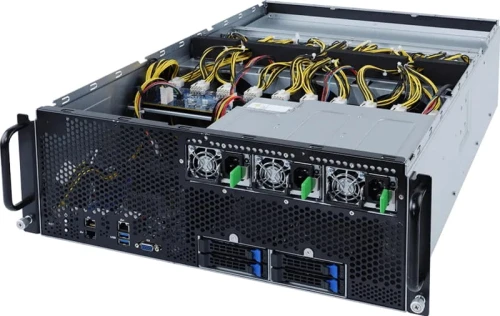 Koparka GIGABYTE G431-MM0 AMD EPYC DDR4 10xP104-100 2xLAN 4xSATA 3x1600W